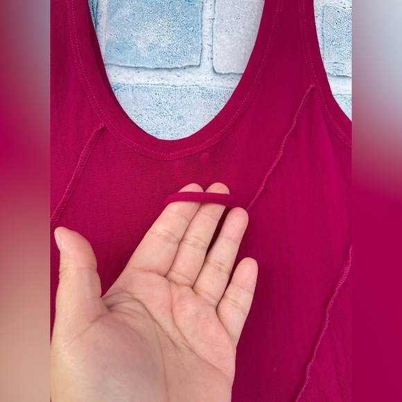 JEAN PAUL GAULTIER SOLEIL SLEEVELESS NEON PINK MAXI  MESH DRESS SIZE LARGE - Picture 10 of 14